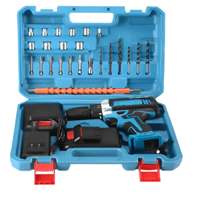 Taladro atornillador inalambrico mandril metalico 2 bat 1 carg1