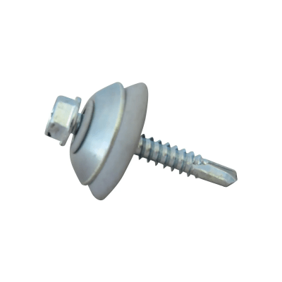 Tornillo Autoperforante 1 1 /2'' policarbonato 5 unidades