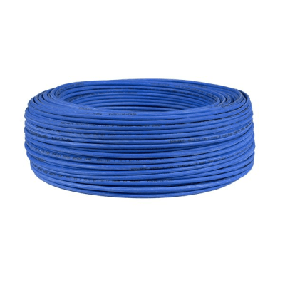 Cable 4.0mm2 H07Z1-K azul libre de halogeno 100 metros