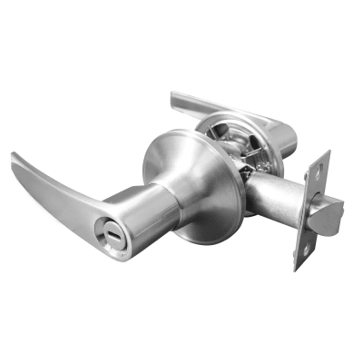 Cerradura de baño manilla inox