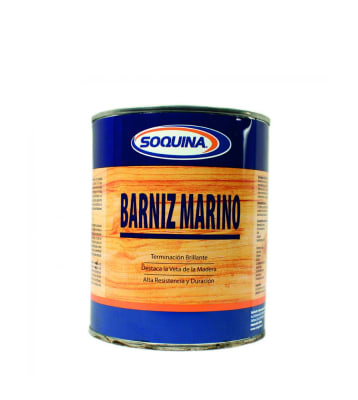 Barniz marino roble 1/4 gl. Soquina
