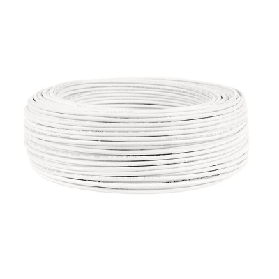 Cable 6.0mm2 H07Z1-K blanco libre de halogeno 100 metros