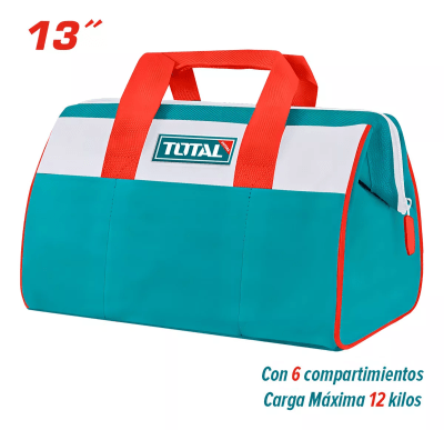 Bolso para herramientas 13'' 12 Kg. Total1