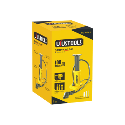 Bombin de pie 120x460mm 100psi Uyustools