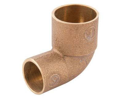 Codo bronce 1 1/4'' x 3/4'' SO1