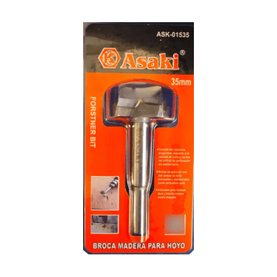 Broca para bisagra 35mm Asaki1