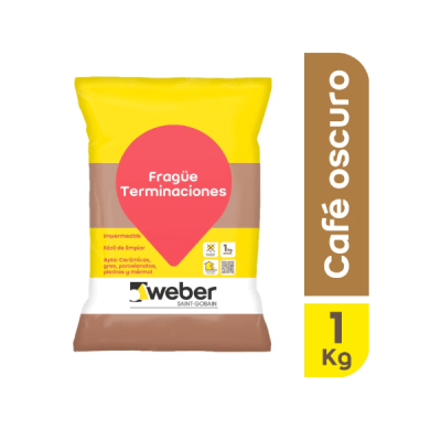 Frague cafe oscuro bolsa 1 kg Weber