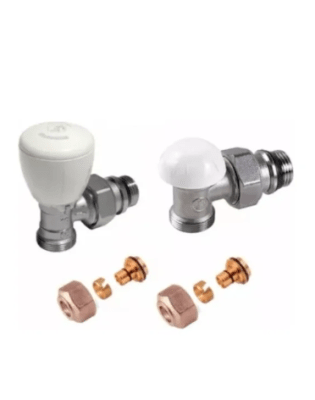 Kit valvula angular eurokono pex 16 (para radiador)