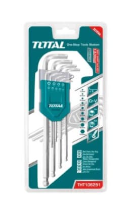 Juego de llaves allen mediana 8 pzas TUV1