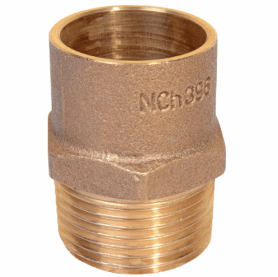 Terminal bronce 1'' SO-HE1