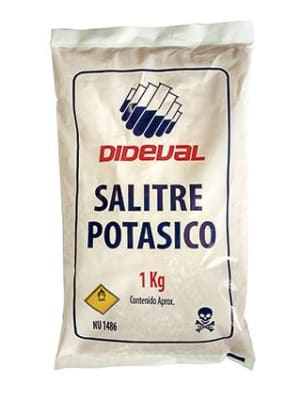 Salitre potasico 1Kg Dideval