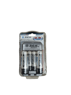 Cargador de pilas AA, AAA con pilas