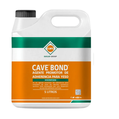 Cave bond adherencia yeso mortero 5 L.
