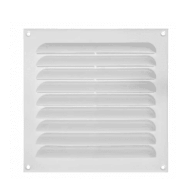 Celosia plastica plana 23x23 cm blanco