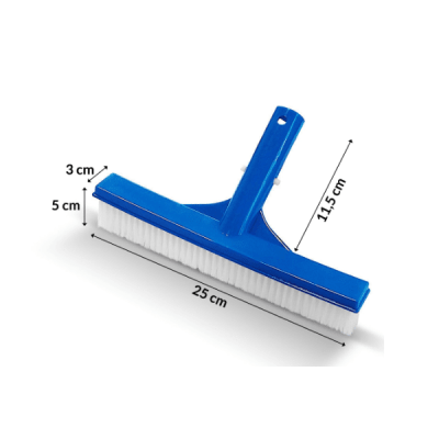 Cepillo recto limpieza piscina (sin cabo)