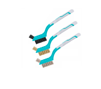 Juego de cepillos abrasivos 7'' 3 pzas Total1