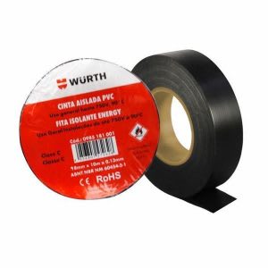 Cinta aislante autofundente 0.76mm x 19mm x 2m (huincha aisladora)