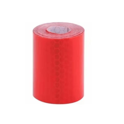 Cinta reflectante rojo 5cm x 1m1