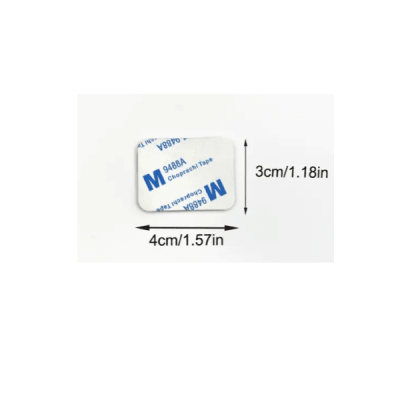 Cinta adhesiva doble cara 3cmx4cm 1 unidad