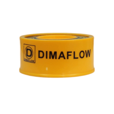 Cinta de teflon agua 3/4'' x 6.6m Dimaflow