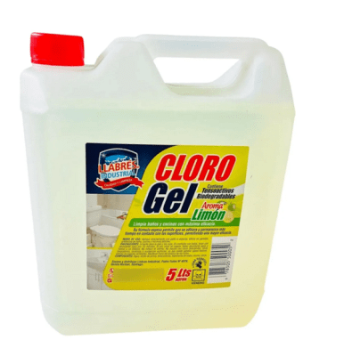 Cloro gel 5 litros limon