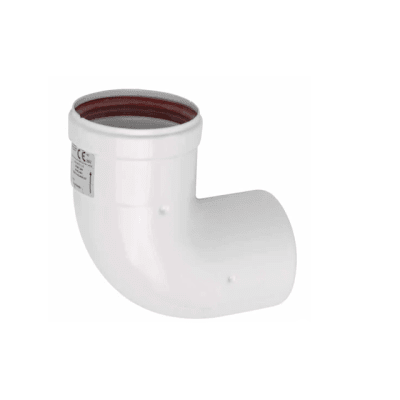 Codo Ø60mm 90° tiro forzado Calefon