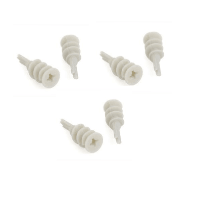 Tarugo volcanita autoperforante Ø14x42mm 100 pzas (cola chancho)1