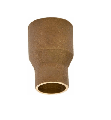 Copla reduccion bronce 3/4'' SO x 1/2'' SO