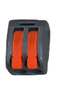 Conector rapido gris p/2 cables 1 pza