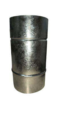 Copla 4.5'' x 0.4mm galvanizado calefon