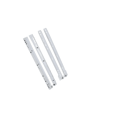 Corredera para cajon 400x20mm blanco