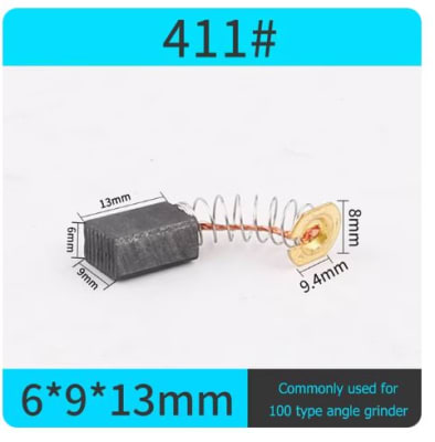 Juego de carbones 6x9x13mm taladro Mod. 4111