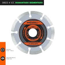 Disco diamantado segmentado 4 1/2''