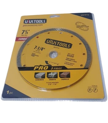 Disco diamantado turbo 7 1/4'' DD7PT2 Uyustools