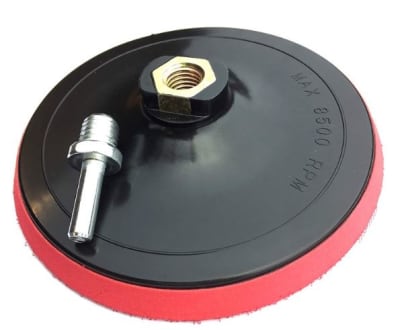Plato de soporte para discos respaldo velcro Ø 4 1/2'' Wurth1