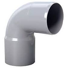 Codo PVC sanitario 50x87,5° gris