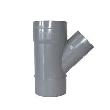 Vee PVC sanitario 110x40mm gris