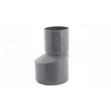 Reduccion PVC sanitario 75x50mm gris