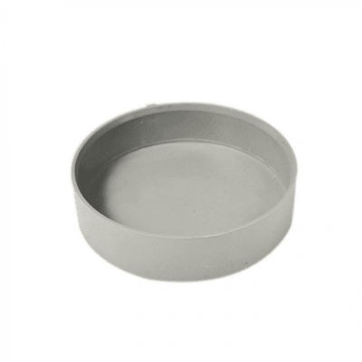 Tapa tubo pvc sanitario 50mm gris