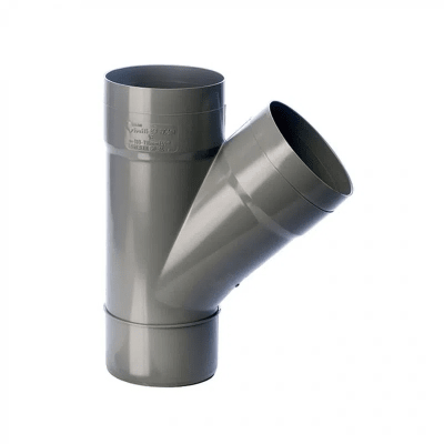 Vee PVC sanitario 110x50mm gris 