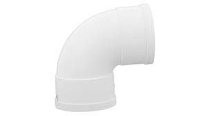 Codo pvc sanitario 75x87.5° blanco con goma