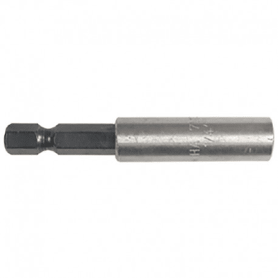 Portapuntas magnético toma hexagonal 1/4'' 60mm Hemic