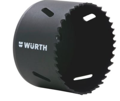 Corona cilindrica zebra bimetalica HSS Ø92mm 0632900092 Wurth 1