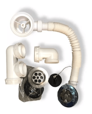 Sifon tina completo con desague y rebalse