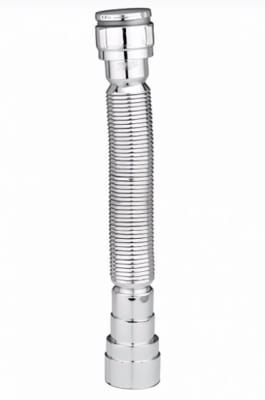 Alargador acordeon cromado 1 1/4'' antiolor