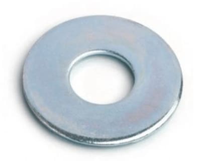 Golilla plana corriente 9/16'' brillante 1 unidad1