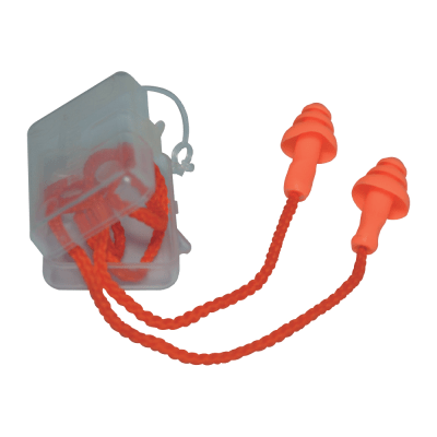 Tapa oidos silicona con cordon y cajita Daumer