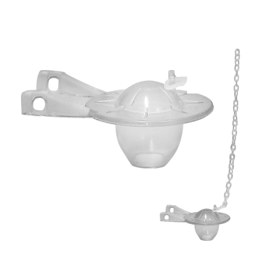 Flapper estanque WC cadena plástica Aquakit1