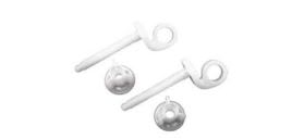 Kit tornillos para tapa WC TPJPF 01051