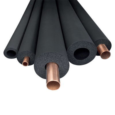 cañeria aire acondicionado con aislacion y tuercas flare 1/2x3 metros1